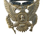 Vintage Obsolete Washington State Patrol Hat Badge