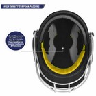 Cricket Helmet For Men   Boys Adjustable Steel Grill Back Support Strap Large