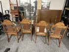 10 Piece Antique Oak Jacobean Dining Room Set   1910-1920  Perfect Condition 