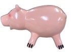 Rare Toy Story 3 Ceramic Hamm Piggy Bank W Cork Plug Disney Store Collector 9   