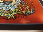 Let It Grow - Grateful Dead Foil Poster - Signed By Mike Dubois  58 170  18 X 24