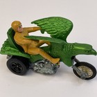 Vintage Rrrumblers Hot Wheels Bold Eagle Green With Tan Rider 70s Trike Mattel