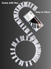 Piano Key Labels  Piano Note Stickers Removable For 88 76 61 54 49 37 Black1