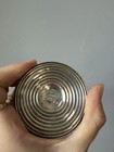 Vintage Duchin Sterling Silver And Etched Glass Bud Vase