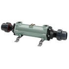 400 000 Btu Titanium Salt Water Pool Heat Exchanger W temperature Control