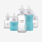 Philips Avent Glass Natural Bottle With Natural Response Nipple Baby Set