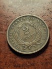1868 Two Cent Piece  Philadelphia  Odd Denomination     Inv03    N728as