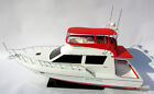Hand-crafted Silverton 42 Convertible Model Yacht 