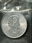 2022 Canadian Maple Leaf 1 Oz Silver Coin  Maple Leaf Privy 