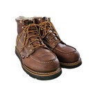 Thorogood Men s Boot Moc Toe Brown Soft Toe Made In Usa Sz 10 5 D 814-4135