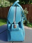 Samsonite Silhouette Vtg Blue Carry On Bag Luggage Overnight Bag No Key