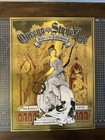 Queens Of The Stone Age   Sf 11 10   Catacombs Tour Poster   Gold Foil