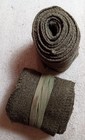Ww1 German Puttees Leg Wraps Set Coarse Wool Green Grey Repro Reenactor 