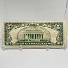 1953 A Blue Seal Silver Certificate  5 Five Dollar Bill 0633a