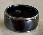 Harley Davidson Motorcycles Titanium 925 Black Ring Size 10 Sterling Silver 8 3g