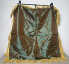Yellowstone Park - Vintage 16 5  Satin Souvenir Pillow Case Or Sham - Excellent 