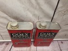 Lot Of 2 Original Vintage Goex Black Powder Ffg Tin Can - Empty
