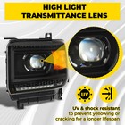 Led Headlights Projector For 2014-2018 Gmc Sierra 1500 2015-2019 2500 3500hd