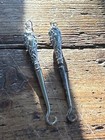 English Sterling Silver Shoe Button Hooks Art Nouveau Rare Vtg 3007