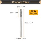 20pcs 2 0mm Diamond Hole Saw Cylindrical Grinding Drill Bits With 2 35mm Shank
