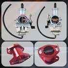 Vm26 30mm Pz30 Carburetor Mainfold Intake Inlet Pipe Air Filter For Pator Red