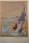 Daphnis Et Chlo   H t 1     Daphnis Plays The Flute  c  1926  Pochoir 
