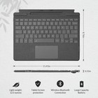 Surface Pro Type Cover ultra-slim Portable Bluetooth Wireless Keyboard With T   