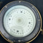 Antique Lietz Mark 1 Us Navy Bu Ships 4  Boat Compass Binnacle Wwii