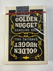 1960s Sealed Golden Nugget Gambling Hall Black Deck Of Cards Perfect Condition 