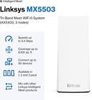 Linksys Atlas Pro 6 Mx5503 Dual-band Wifi 6 Mesh Router Ax5400  3-pk  Refurb