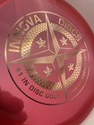Innova Disc Golf First Run Red Proto Star Champion Shark3 180g Gold Foil Stamp