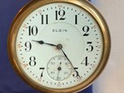 Antique 1917 Elgin Gold Filled Pocket Watch 16s 17j Model 7 Grade 387  running 