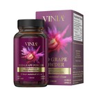 2pack  Vinia Red Grape Powder Rapid Absorbtion Piceid Resveratrol 60 Capsules 