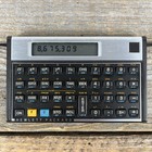 Hp-11c Programmable Scientific Calculator W  Case Manual Tested Working Vtg