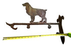 Antique  Metal 21  Large Dog Silhouette Exterior Item For House Weathervane 