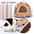 Portable Small Animals  Hamster Carrier Bag Outdoor Travel Guinea Pig Rat8473