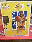 Shaquille O   neal Signed Funko Pop  02 Hardwood Classic Psa Coa Purple Ink     