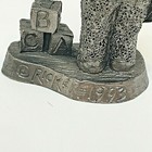 Michael Ricker 1993 Pewter Boy Figure  3391 Signed 3 25  Tall