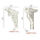Wooden Wall Decoration Antique Pair Of Different Piece Wood Corbels 