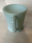 Vintage Mid-century Fire King D Handle Coffee Mug Turquoise Blue Or Delphite 