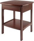 Winsome Wood Claire Accent Table  Walnut  New L1