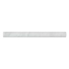 Carrara White Italian  bianco Carrara  Marble Quarter Round Trim Molding