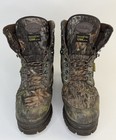 Cabelas Aqua Shield  Waterproof Thinsulate 1200 Camo Hunting Boots Men Sz 10 5