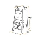 Sous-chef Toddler Tower     Montessori Learning Tower For Toddlers With Full Plate
