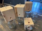 Carpenter Bee Traps Soft Pine Boring Bee  4 Pack  Fast Shipping 