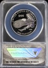 2024-w  100 Proof 1 Oz Platinum Eagle Anacs Pr 70 Dcam   Right To Assemble Ar