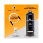 Rv Water Softener  8000 Grain Capacity  Compact Design For Easy Storage
