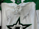 Dallas Stars Signed Autographed Jersey Johnston  Matt Duchene  Jake Oettinger