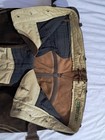 Men Traditional Leather Oktoberfest Lederhosen Brown Tyrolean Austria Bavaria