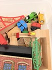 Vintage Brio Thomas Wooden Railway Train Track Lot Bridges Trains 1994